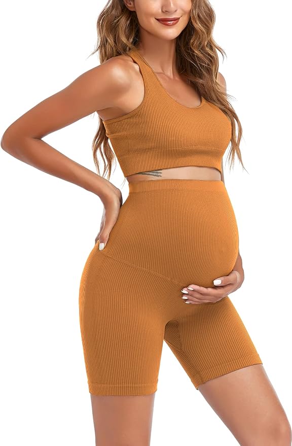 Women's Maternity 2 Piece Outfit Set by Lataly