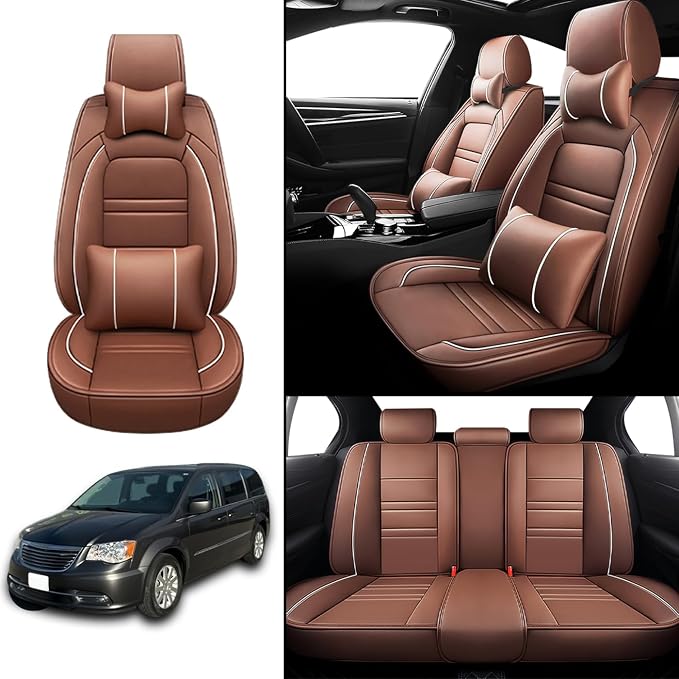 Car Seat Covers for Chrysler Car Town and Country 2000-2016 | 5-Seats Seat - Image 2