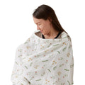 TILLYOU Muslin Nursing Cover for Baby Breastfeeding, 100% Cotton Breathable by TILLYOU