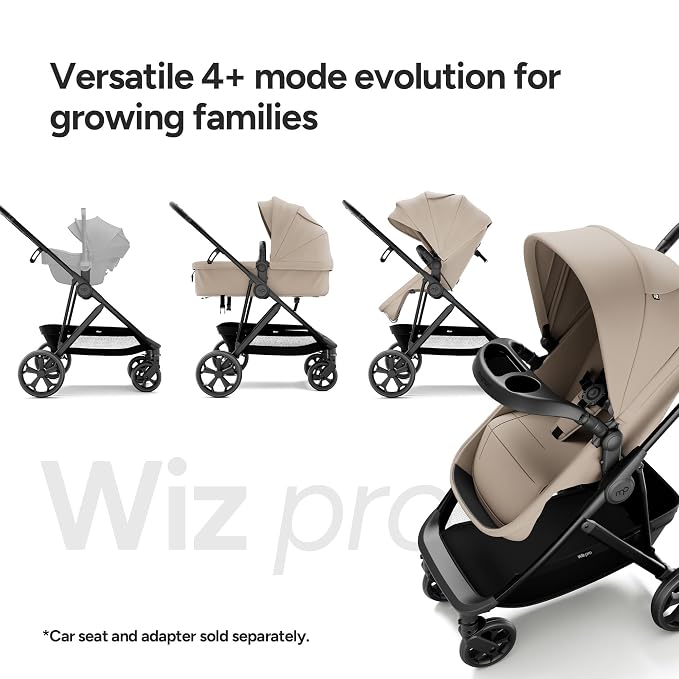 Mompush Wiz Pro 4-in-1 Baby Stroller - Image 2