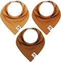 Premium Baby Bibs – 3 Pack for Boys & Girls | Natural Cotton, Super Absorbent by GigglyGoose%C2%AE