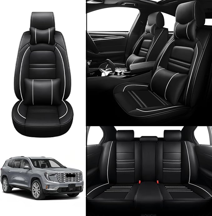 Car Seat Covers for gmc Acadia 2016-2025 | 5-Seats Seat Covers, Waterproof Seat - Image 2