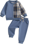 Toddler Baby Boy Fall Outfits Long Sleeve Crew Neck Pullover Sweatshirt + by Lucikamy