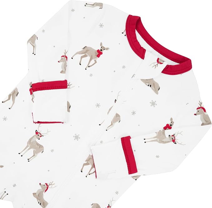 KYTE BABY Unisex Rayon Made From Bamboo Zippered Rompers 0-24 Months - Image 3