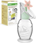 haakaa Manual Breast Pump with Flower Stopper Set, Gen.2 Silicone Hand Pump by haakaa