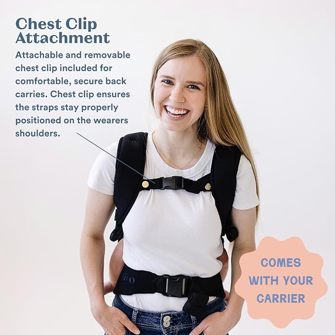 Ava & Oliver Essential Baby Carrier – Ergonomic, Hip-Healthy Soft Structured - Image 4