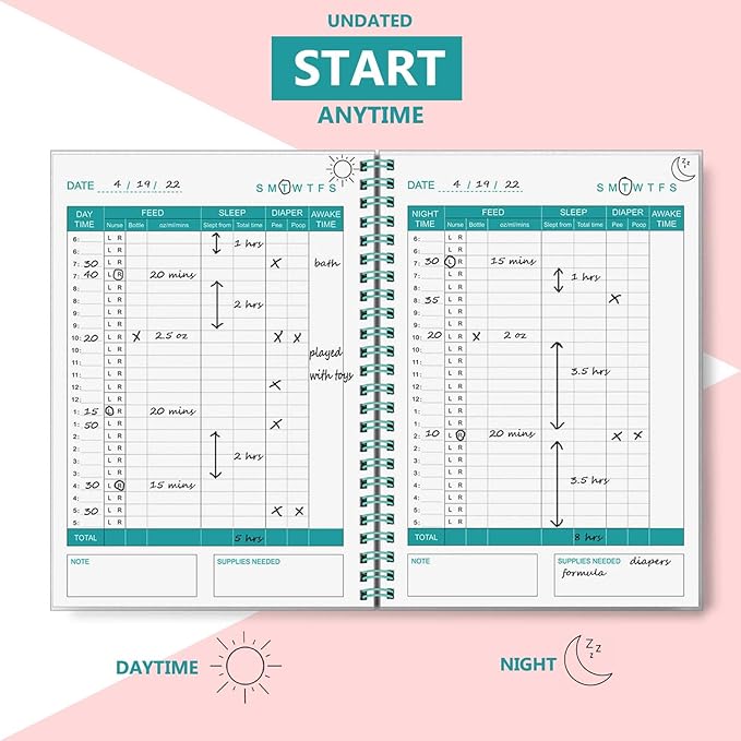 Baby's Daily Log Book - Image 3