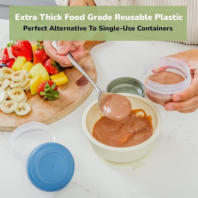 WeeSprout Leakproof Baby Food Storage - Image 3