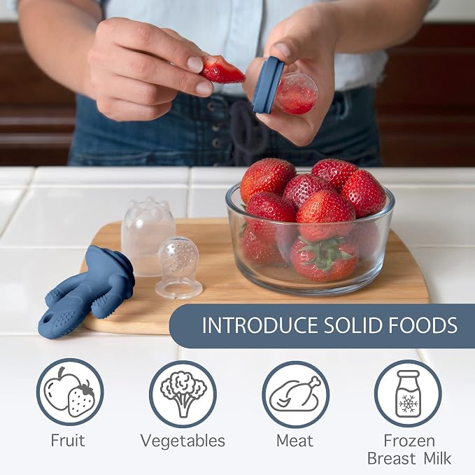 Little Twig Baby Fruit Feeder Pacifier Teether | Food Freezer Tray - Image 7