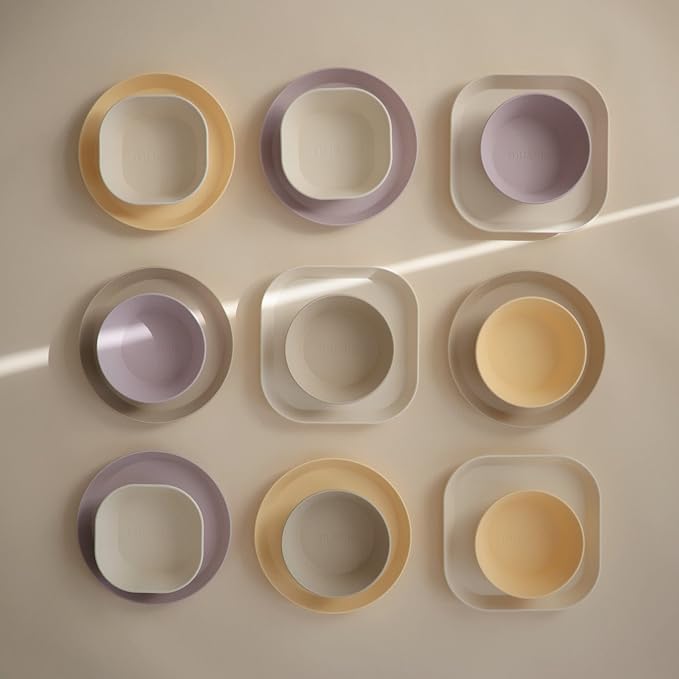 mushie Round Dinnerware Bowls for Kids | Made in Denmark - Image 6