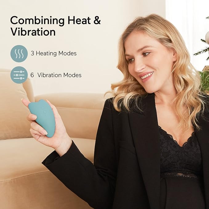 Momcozy Warming Lactation Massager 2-in-1, Soft Breast Massager - Image 3