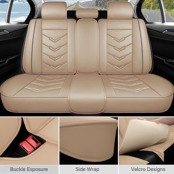 Leather Car Seat Covers Fit for LR Range Rover Sport 2023-2025, 5 Seater - Image 4