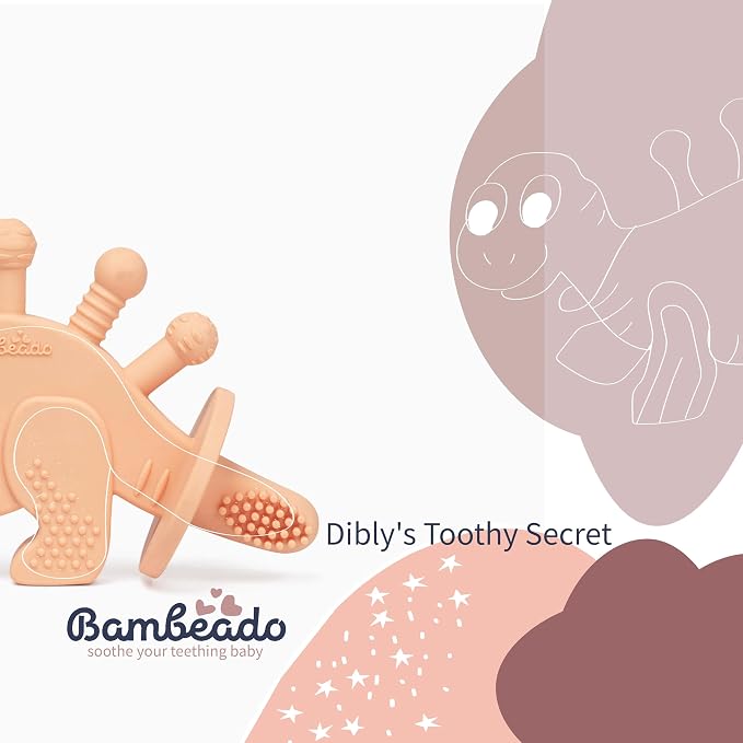 Bambeado Baby Teether Toy: Dibly - Image 6
