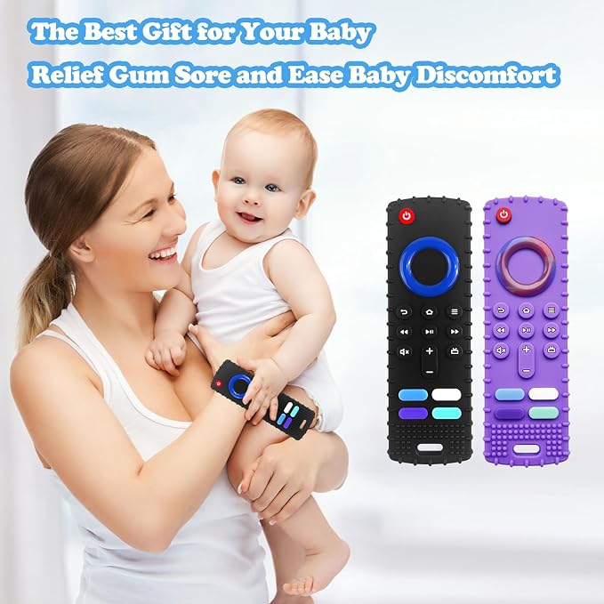 Baby Teething Toys, Food Grade Silicone Teether - Image 6