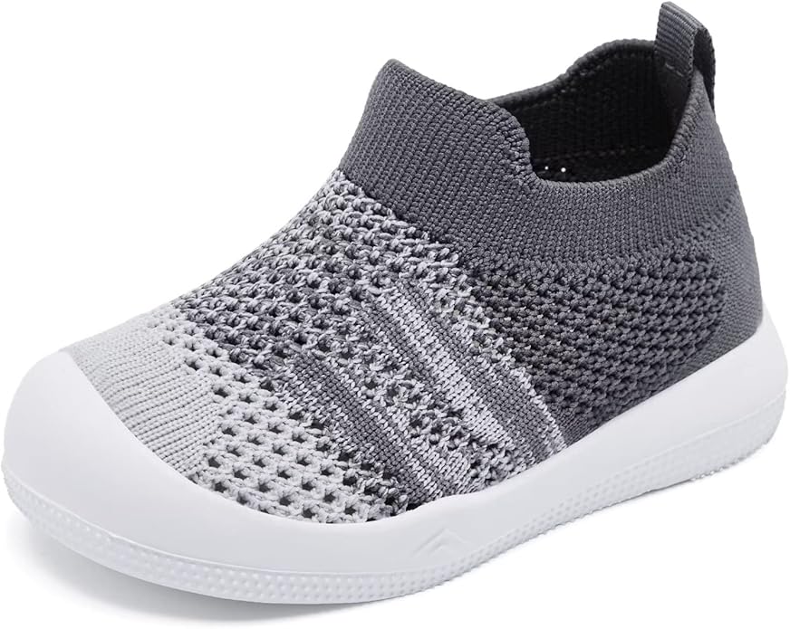 Eashi Baby Boy Girl Non-Skid Indoor Infant Walking Shoes Breathable Warm by EashiShoes