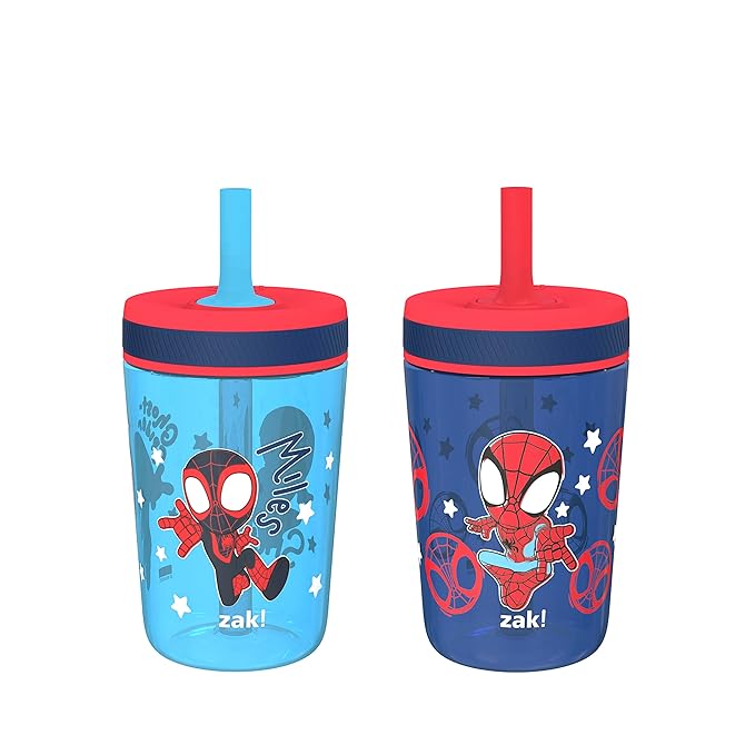 Zak Designs Marvel Spider-Man Kelso Toddler Cups by ZakDesigns