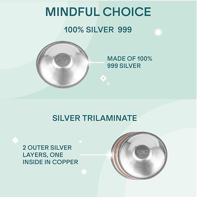 Koala Babycare The Original Silver Nursing Cups - Image 6