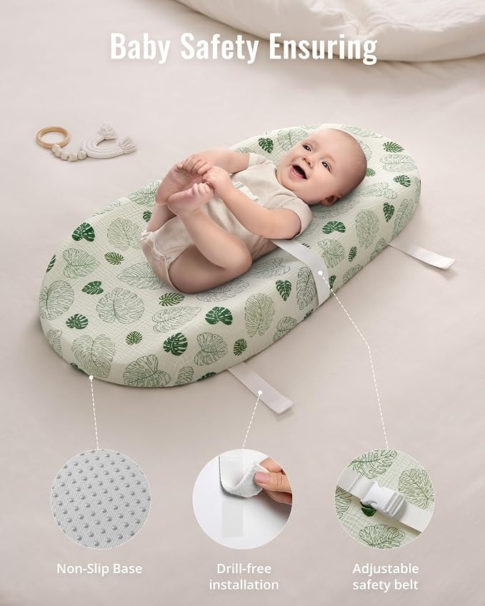 Blissful Diary Muslin Baby Changing Pad - Image 6