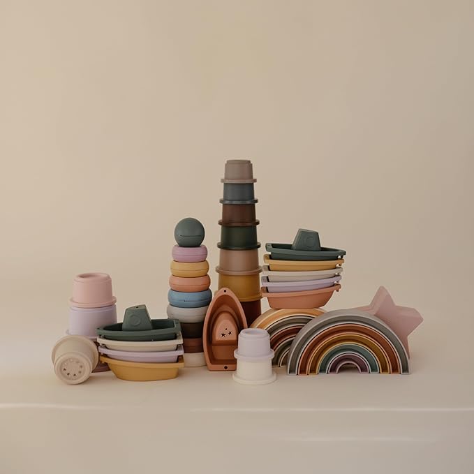 mushie Stacking Cups Toy | Made in Denmark - Image 7