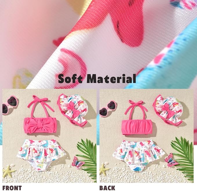 Aalizzwell Baby Girl 2-Piece Bikini Swimsuit - Image 5