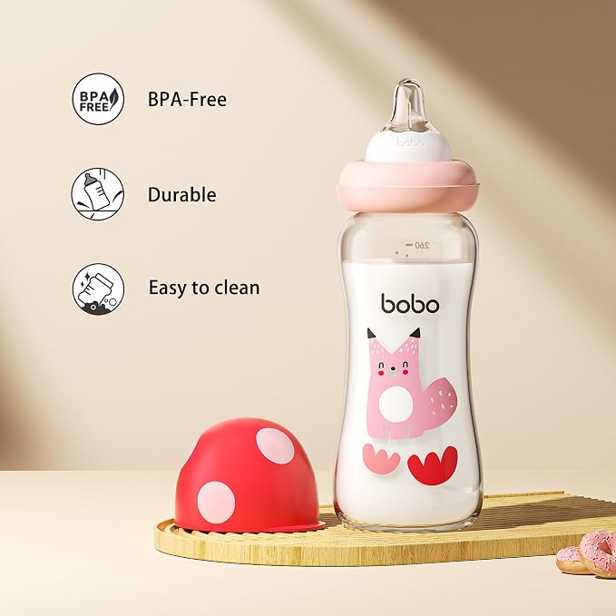 YOHKOH Natural Glass Baby Bottle - Image 6