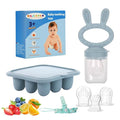 WAJIAYON Baby Breastmilk Popsicle Molds & Baby Fruit Feeder, Baby Food Freezer by WAJIAYON