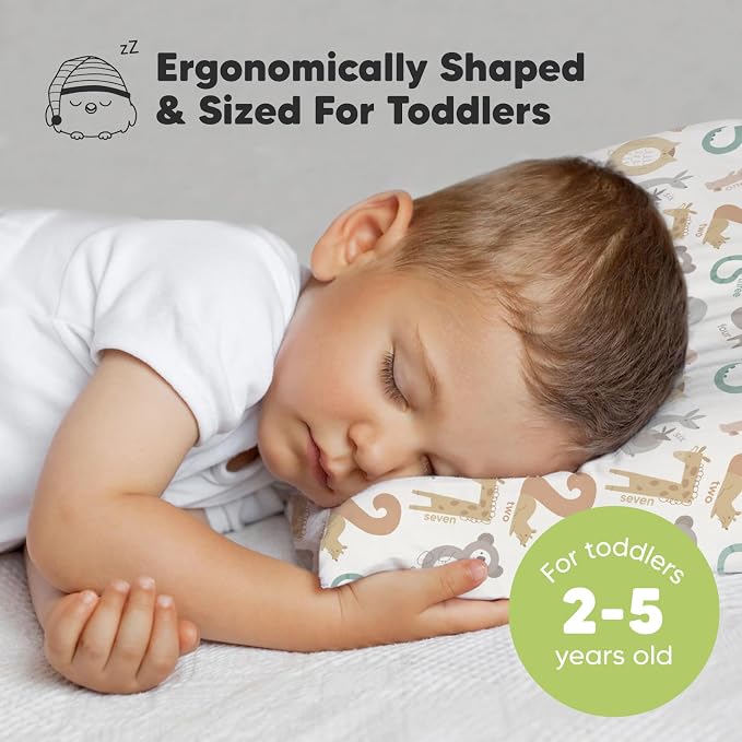 Toddler Pillow with Pillowcase - Image 2