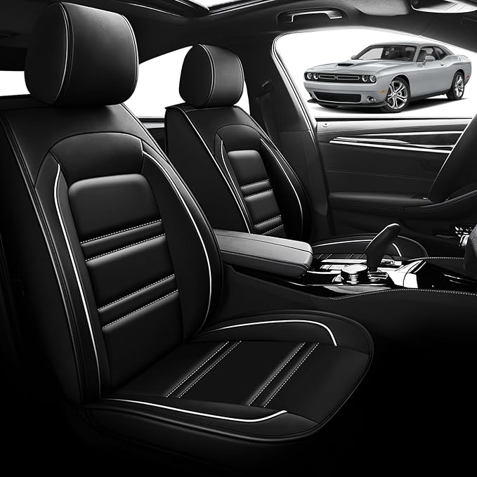 Seat Cover for Dodge Challenger 2008-2023 | Car Seat Covers Front Seats - Image 2