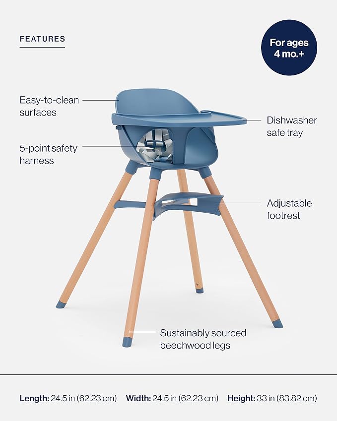 Lalo The Chair Convertible 3-in-1 High Chair - Image 3