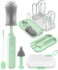 Electric Baby Bottle Brush Cleaner, Baby Travel Bottle Cleaner Kit- 2000mAh by yasew