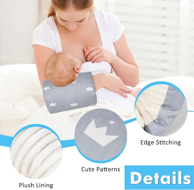 Nursing Arm Pillows for Breastfeeding, Baby Feeding Arm Pillow Portable and - Image 4
