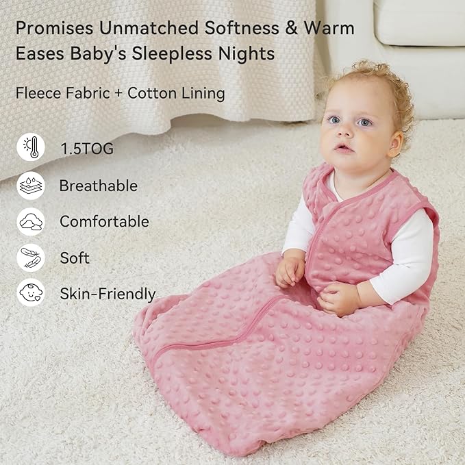 Fleece Baby Sleep Sack 18-24 Months - Image 2