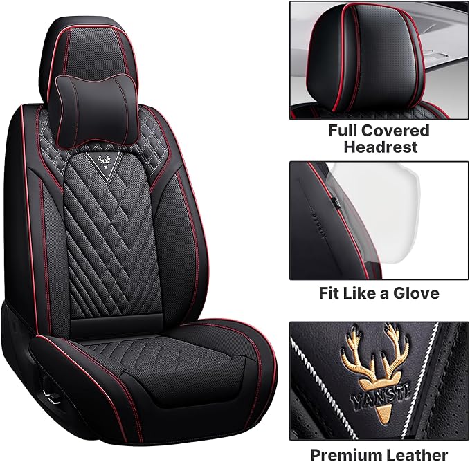 Universal Leather Seat Covers for Cars - Image 4