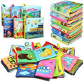 teytoy My First Soft Book, Nontoxic Fabric Baby Cloth Books Early Education by teytoy