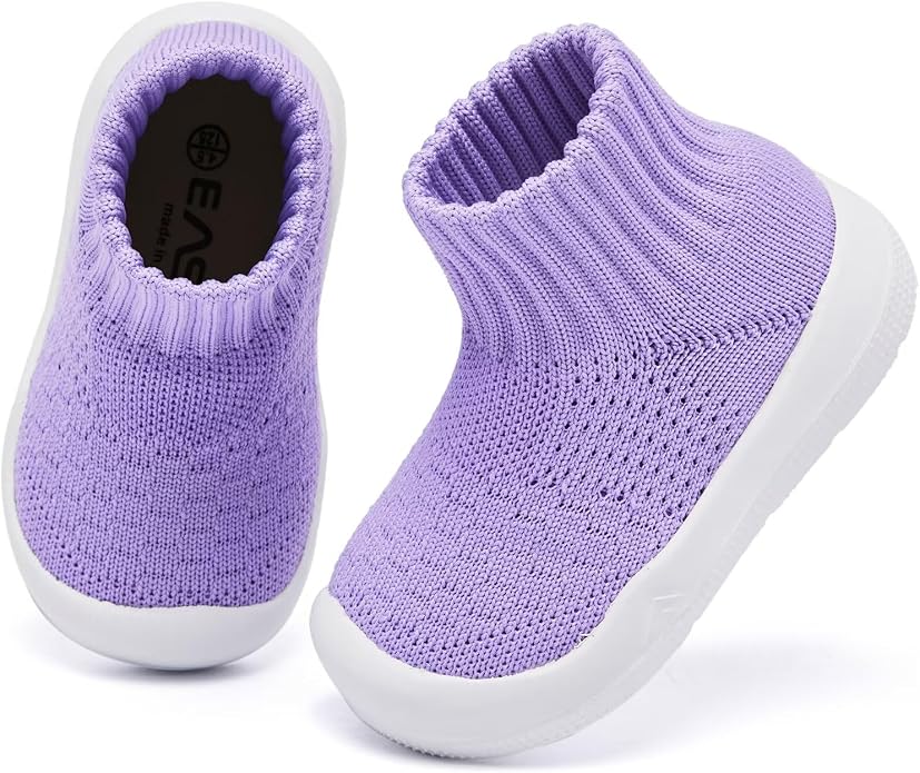 Eashi Baby Boy Girl Non-Skid Indoor Infant Walking Shoes Breathable Warm - Image 3
