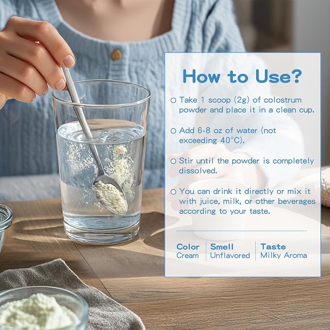 Colostrum Supplement Powder for Humans - Image 5