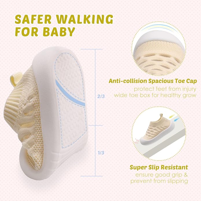 Baby First-Walking Shoes 1-4 Years Kid Shoes Trainers Toddler Infant Boys Girls - Image 3