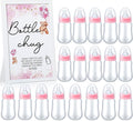 Roowest Bottle Chug Baby Shower Game Favors Including Pink Bear Theme Wooden by Roowest