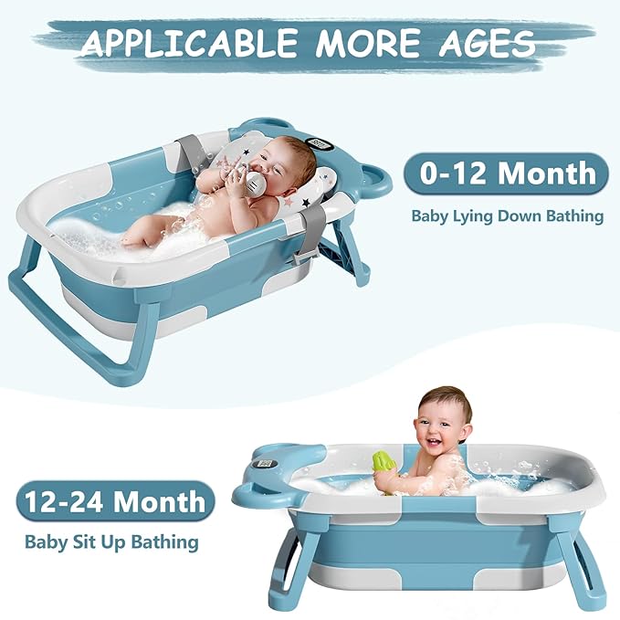 MoreFeel Collapsible Baby Bathtub - Image 3