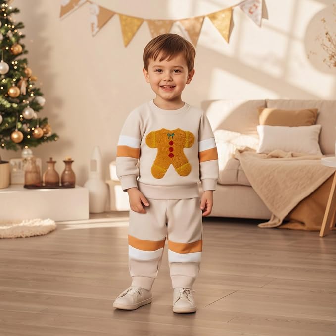 Fernvia Toddler Baby Girl Clothes 3 6 9 12 18 24 Months Fall Outfits Solid Long - Image 3