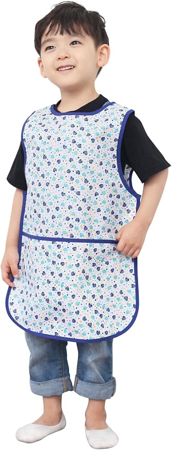 Kids Painting Apron – Waterproof Art Smock by Unknown