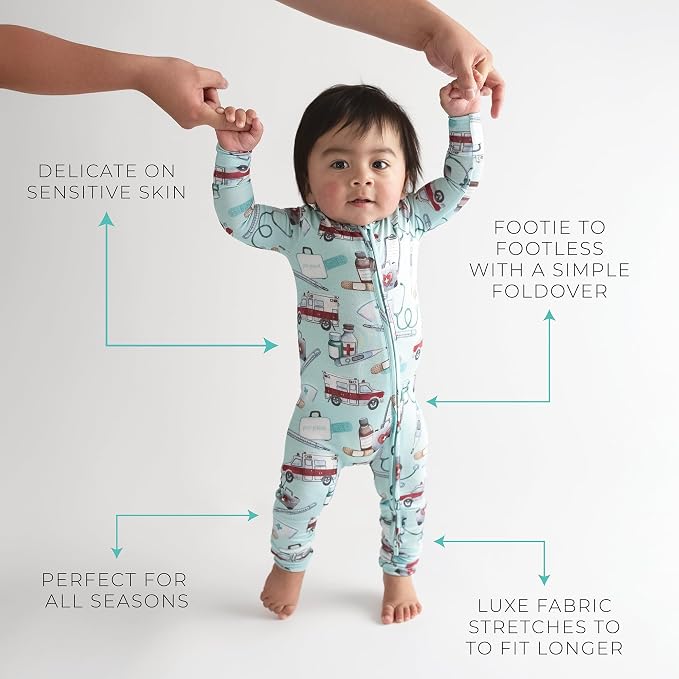 Posh Peanut Convertible Baby Sleepers - Image 6