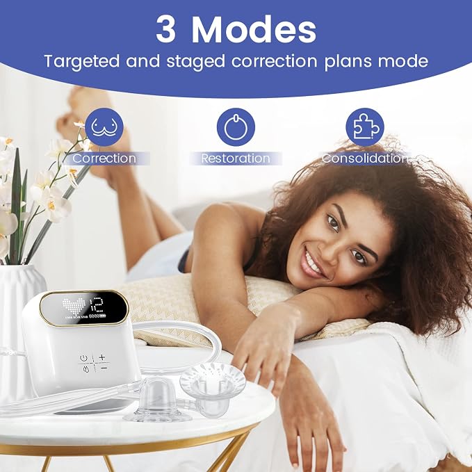 12 Gears Rechargeable Electric Nipple Corrector - Image 3
