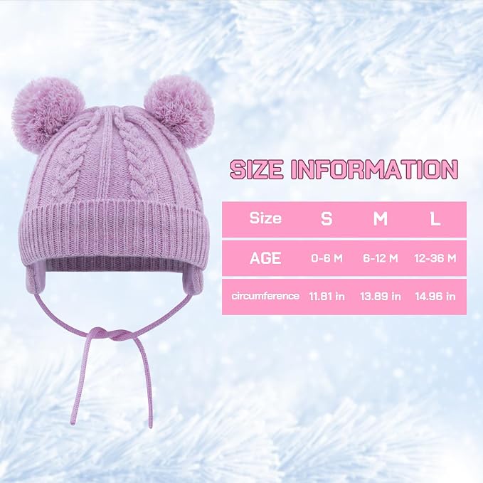 Duoyeree Toddler Winter Hat - Image 6