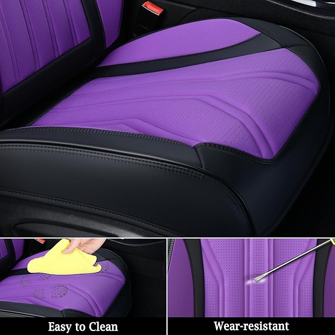 FLORICH Automotive Seat Covers, Seat Covers Full Set, Car Seat Protectors 5 - Image 6