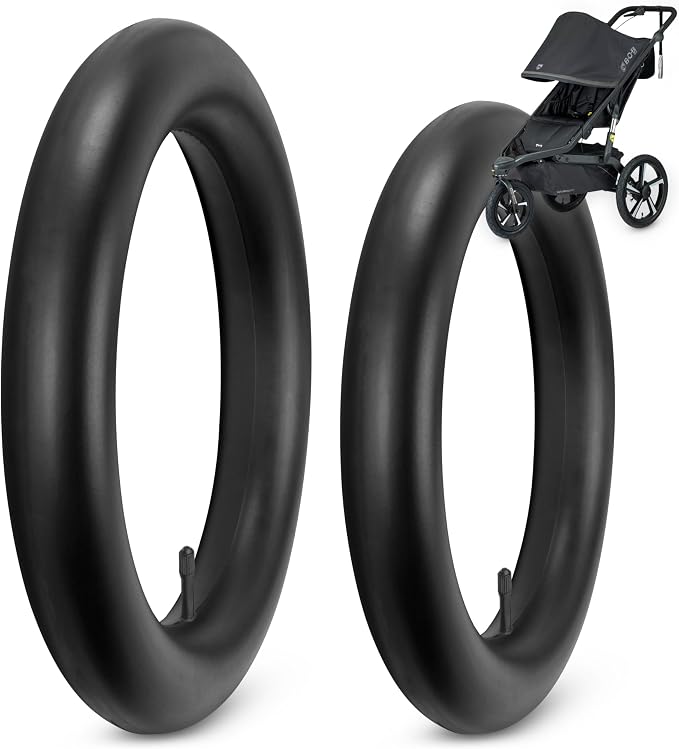 BOB Stroller Front & Rear Tire Tube Replacement 2-Pack – Inner Tubes by ZOZOZO