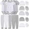 Kiddiezoom Unisex Baby Layette Essentials Giftset Clothing Set 19-Piece by Kiddiezoom