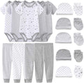 Kiddiezoom Unisex Baby Layette Essentials Giftset Clothing Set 19-Piece by Kiddiezoom