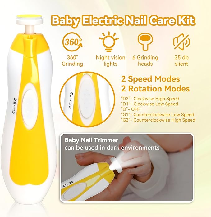 Baby Healthcare and Grooming Kit, Portable Baby Safety Care Set, Baby - Image 6