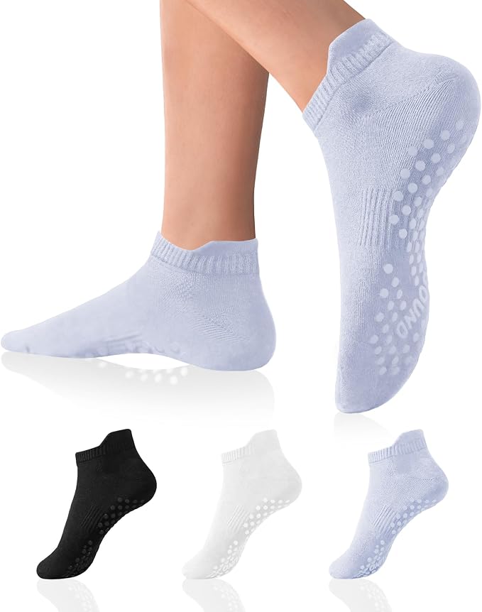 DIBAOLONG Pilates Socks with Grips by DIBAOLONG